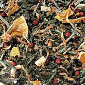 TE VERDE NEGRO BARBA ROJA