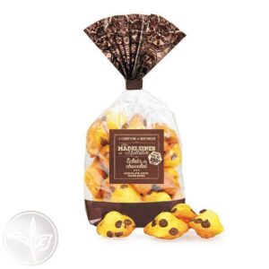 Mini magdalenas con chips de chocolate