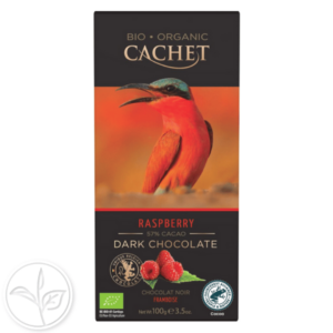Tableta Frambuesa Chocolate Negro /Cachet ECO