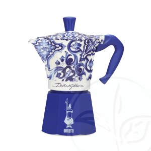 Cafetera Bialetti Dolce and Gabbana Blue 6 Tazas caja tuccitea