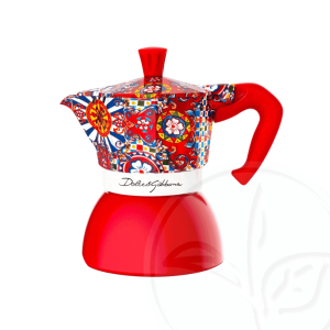 Cafetera Bialetti Induction Dolce and Gabbana Red 4 Tazas tuccitea