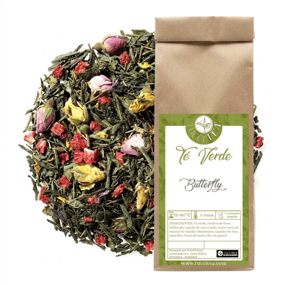 te verde butterfly tuccitea