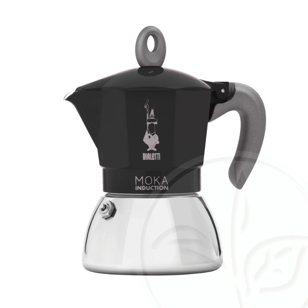 Cafetera Moka Induction negro 6 tazas tuccitea