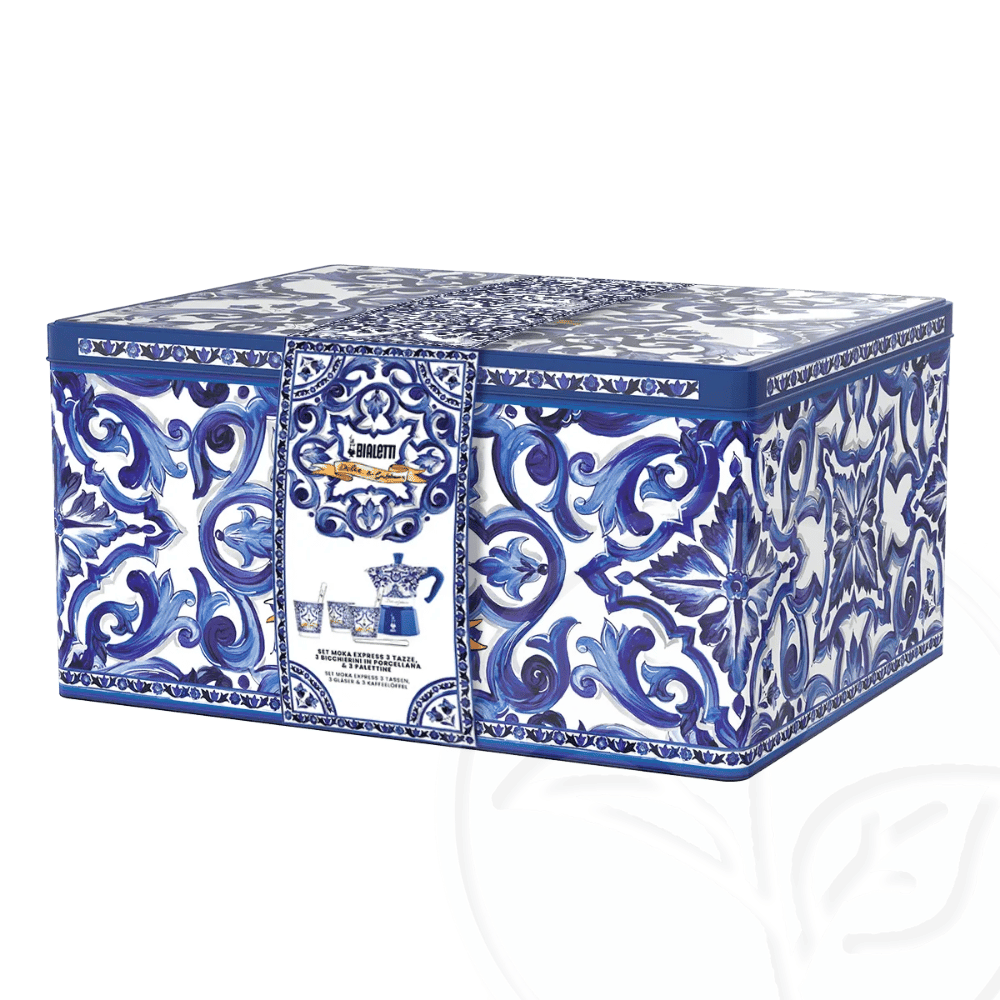 set bialetti dolce gabbana caja blue tuccitea